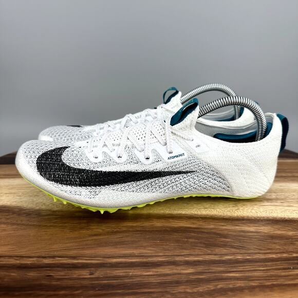 Nike Zoom Superfly Elite 2 Men\'s 8.5 Flyknit White Track Spikes FZ9662-100 main image 7